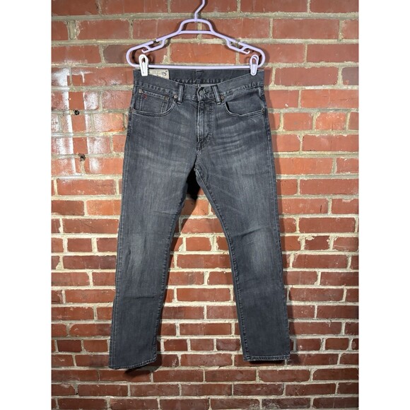 Ralph Lauren Varick Slim Straight Jeans Grey Denim Sz 31/32 (Measures 32/32) - Picture 1 of 8